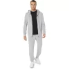 SWEAT-KAPUZENPULLOVER MIT DURCHGEHENDEM REISSVERSCHLUSS