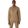 SWEAT-KAPUZENPULLOVER MIT DURCHGEHENDEM REISSVERSCHLUSS