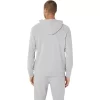SWEAT-KAPUZENPULLOVER MIT DURCHGEHENDEM REISSVERSCHLUSS