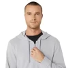 SWEAT-KAPUZENPULLOVER MIT DURCHGEHENDEM REISSVERSCHLUSS