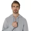 SWEAT-KAPUZENPULLOVER MIT DURCHGEHENDEM REISSVERSCHLUSS