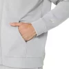 SWEAT-KAPUZENPULLOVER MIT DURCHGEHENDEM REISSVERSCHLUSS