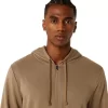 SWEAT-KAPUZENPULLOVER MIT DURCHGEHENDEM REISSVERSCHLUSS