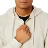 SWEAT-KAPUZENPULLOVER MIT DURCHGEHENDEM REISSVERSCHLUSS