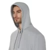 SWEAT-KAPUZENPULLOVER MIT DURCHGEHENDEM REISSVERSCHLUSS