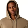 SWEAT-KAPUZENPULLOVER MIT DURCHGEHENDEM REISSVERSCHLUSS