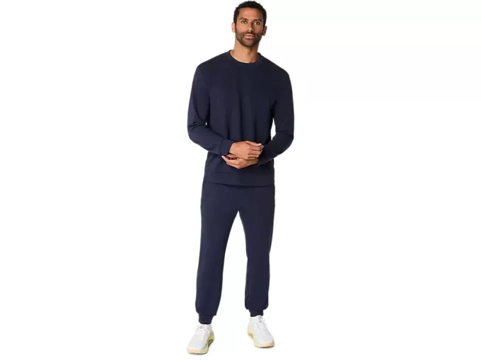 SWEATSHIRT MIT RUNDHALSAUSSCHNITT