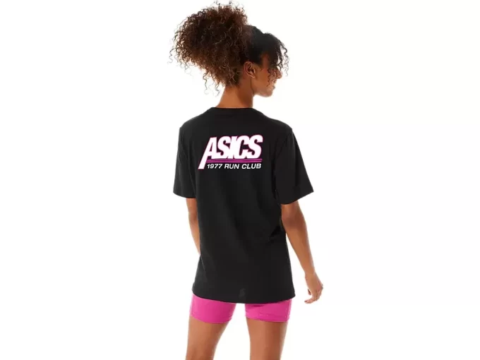 UNISEX ASICS SMSB 1977 RUN CLUB KURZARM-T-SHIRT