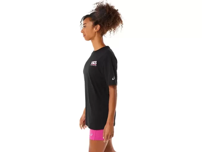 UNISEX ASICS SMSB 1977 RUN CLUB KURZARM-T-SHIRT
