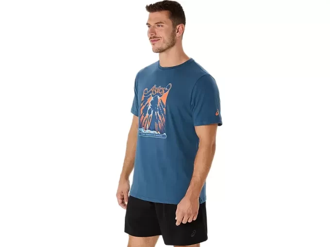 UNISEX ASICS WANDER KURZARM-T-SHIRT