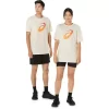 UNISEX KURZARM T-SHIRT MIT FARBVERLAUF UND SPIRALE