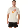 UNISEX KURZARM T-SHIRT MIT FARBVERLAUF UND SPIRALE