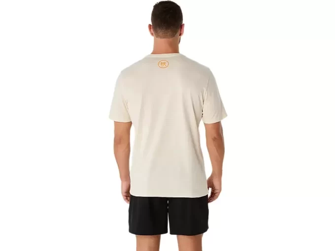 UNISEX KURZARM T-SHIRT MIT FARBVERLAUF UND SPIRALE