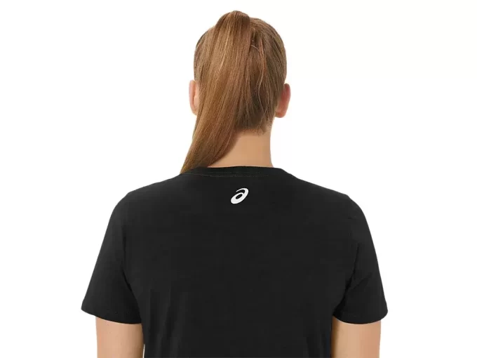 V-Ausschnitt mit Sonnenblumen-Slogan für Damen